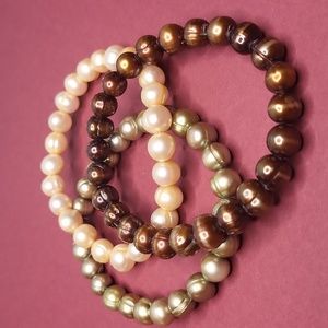 Pearl Bracelets